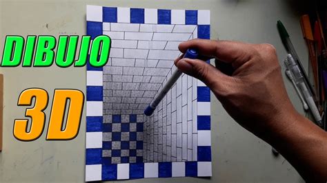 Dibujo 3d Facil Paso A Paso ✓ 3D Drawings ⭐ How to Draw Stairs and 3D Hole for Beginners - Easy Art -  YouTube